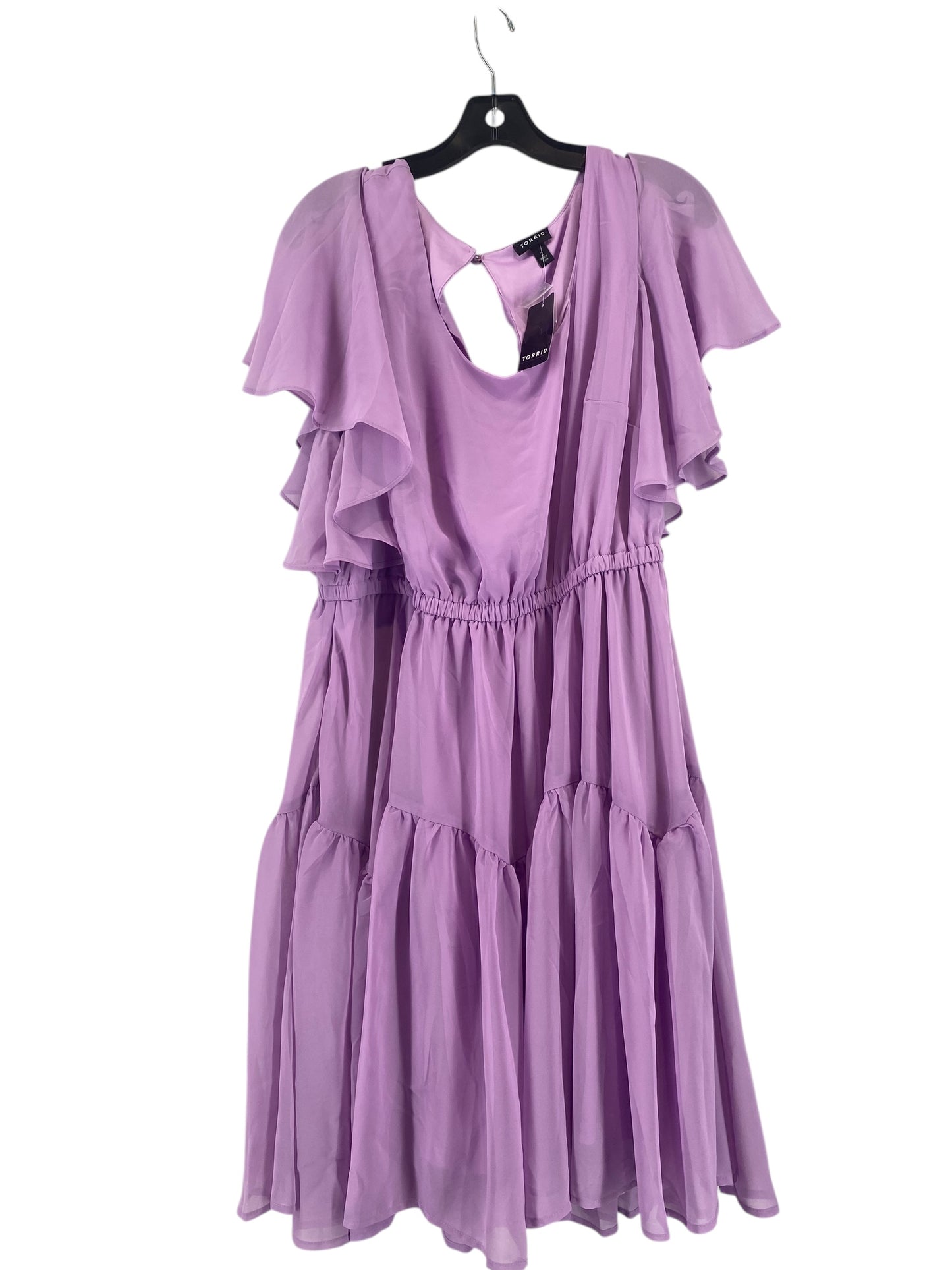 Dress Casual Short By Torrid In Purple, Size: 2