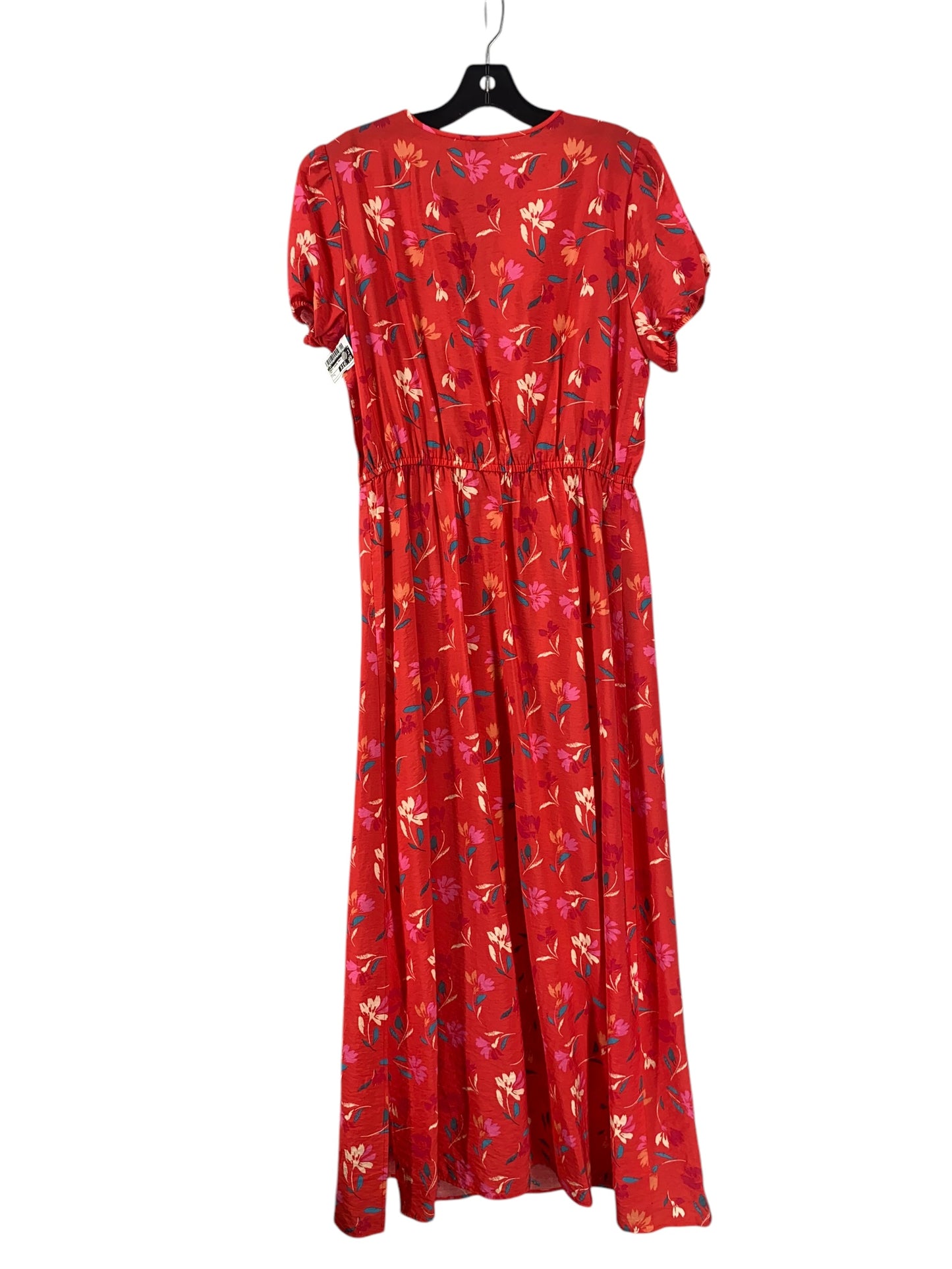 Dress Casual Maxi By Loft In Red, Size: L