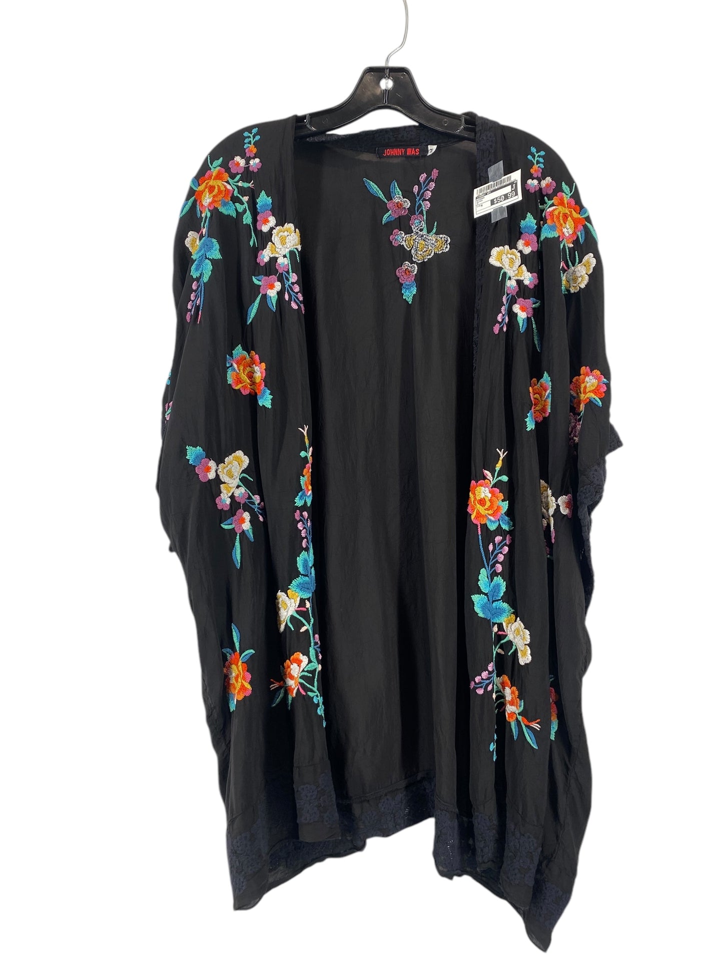 Kimono By Johnny Was In Black, Size: M