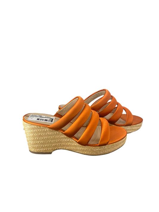 Shoes Heels Wedge By Sam Edelman In Orange, Size: 8