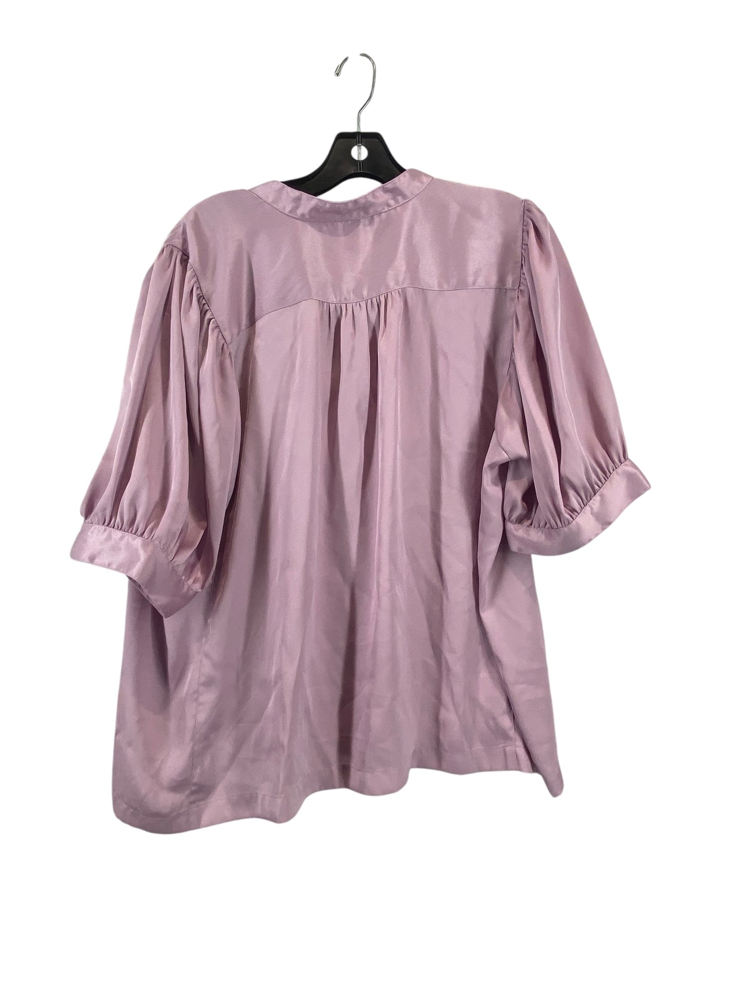 Top Long Sleeve By Ann Taylor In Purple, Size: Xl