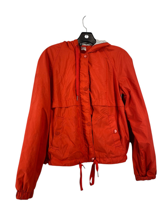 Coat Raincoat By Divided In Red, Size: M