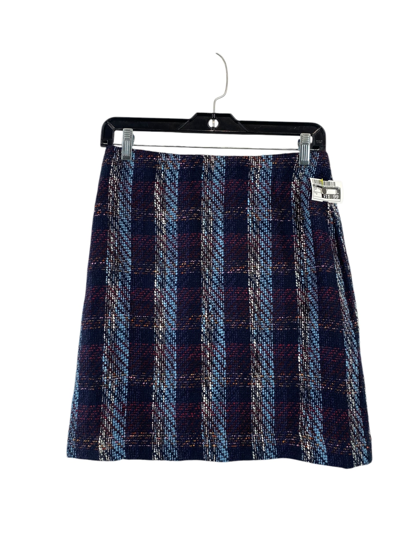 Skirt Mini & Short By Loft In Navy, Size: 2