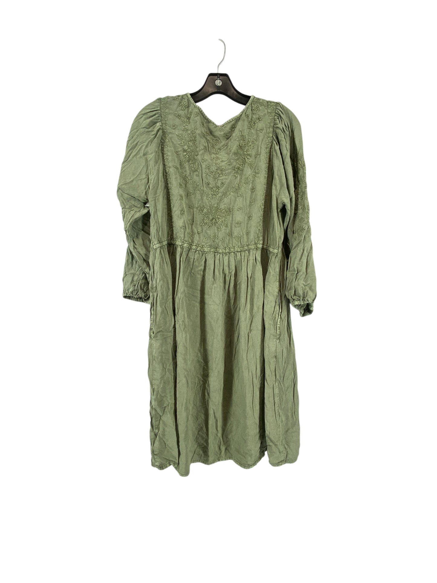 Dress Casual Short By Soft Surroundings In Green, Size: S