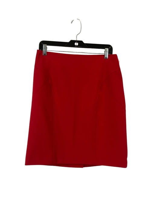 Skirt Midi By Worthington In Red, Size: 10p