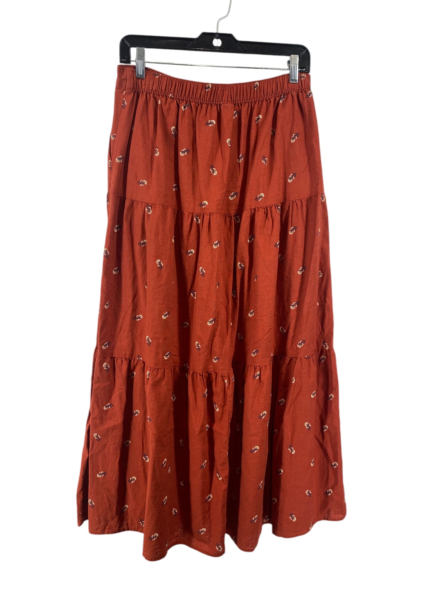 Skirt Midi By Old Navy In Copper, Size: M