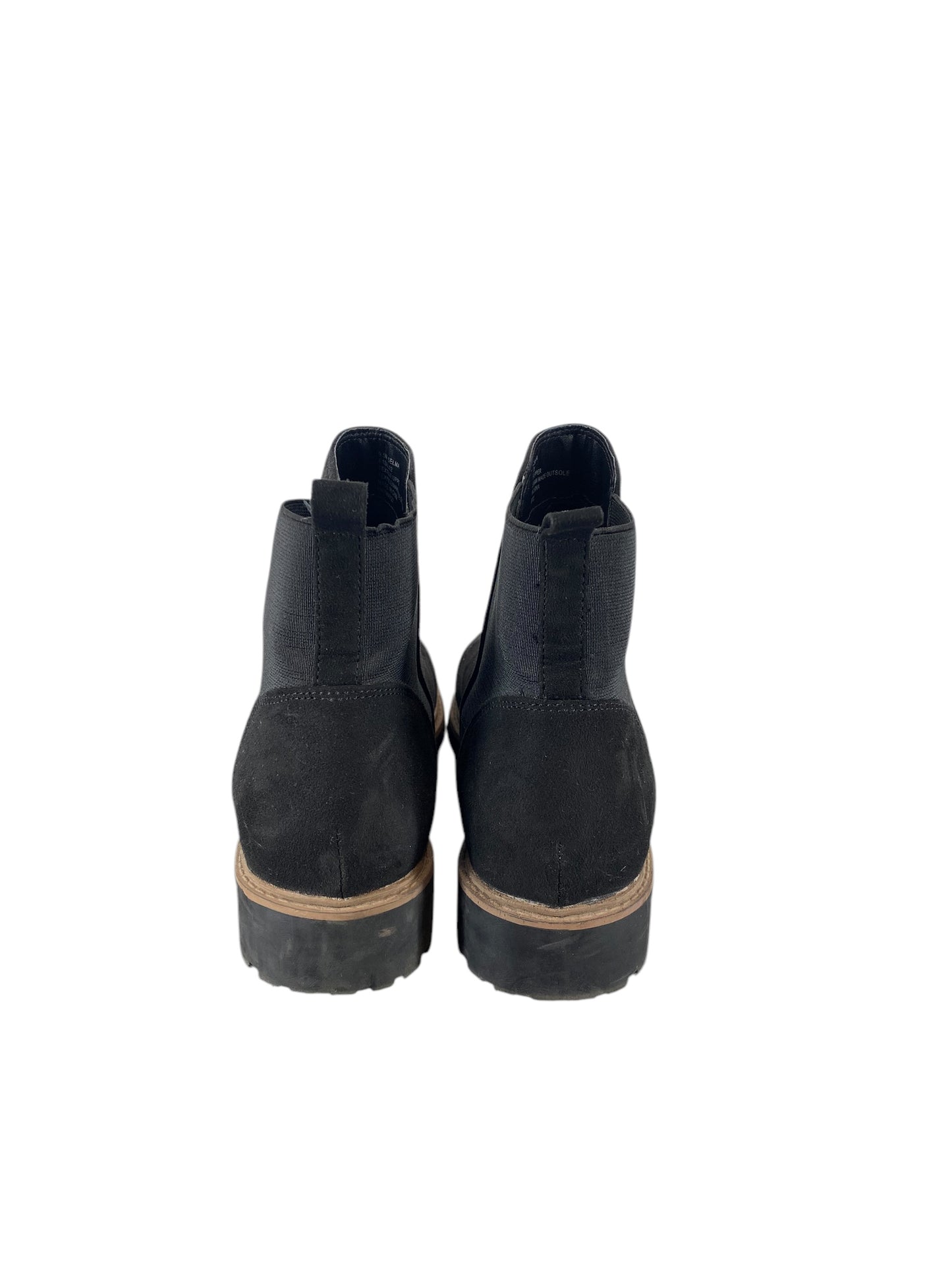 Boots Ankle Flats By Esprit In Black, Size: 9.5