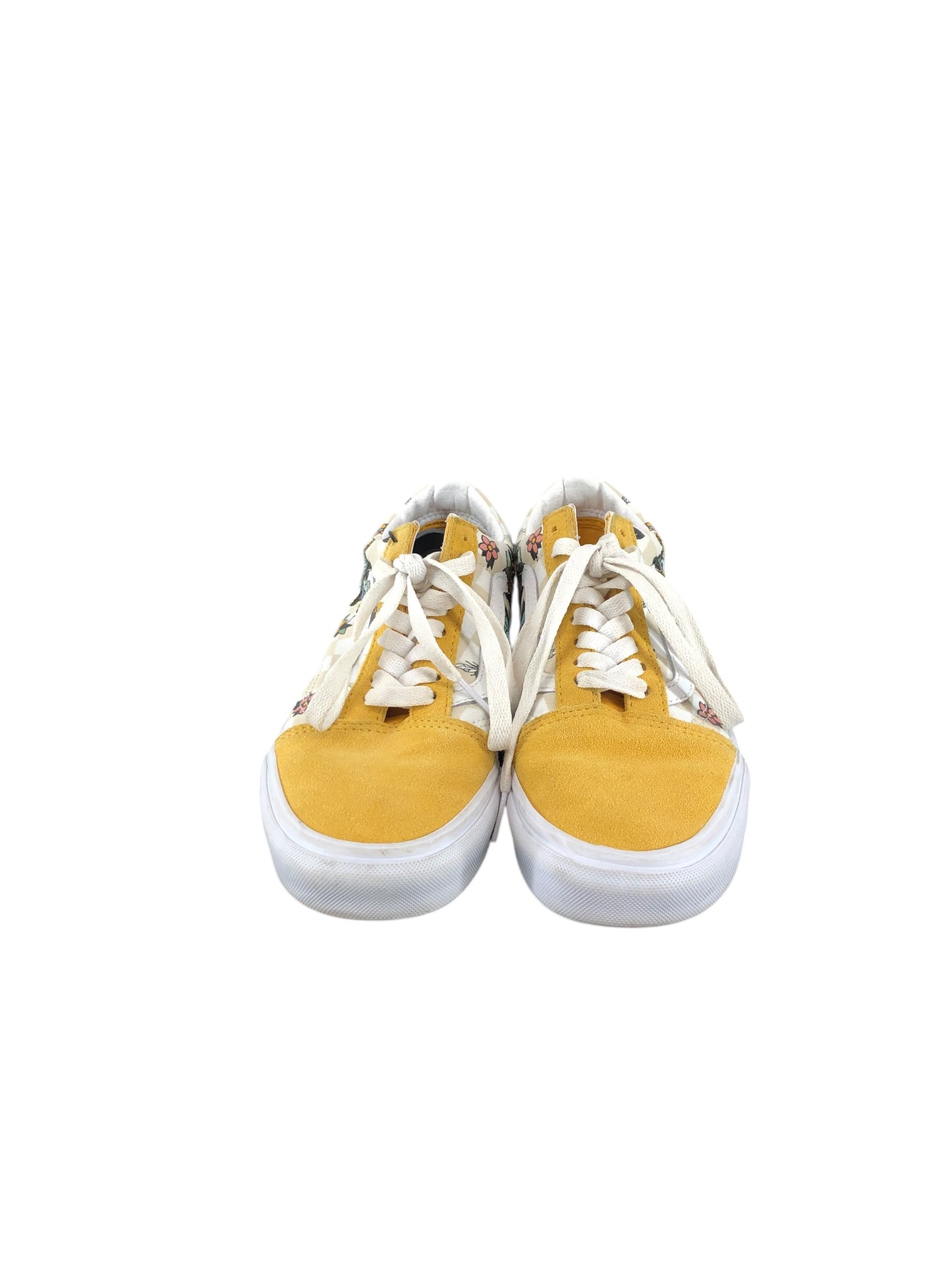 Shoes Sneakers By Vans In Yellow, Size: 8