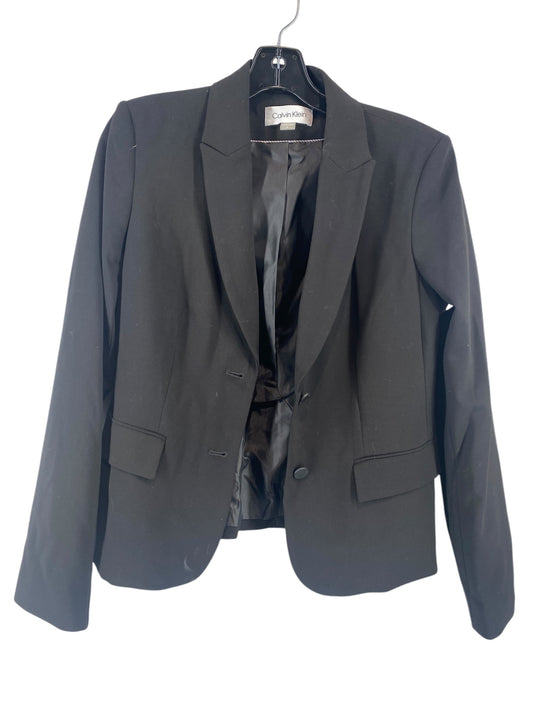 Blazer By Calvin Klein In Black, Size: 6