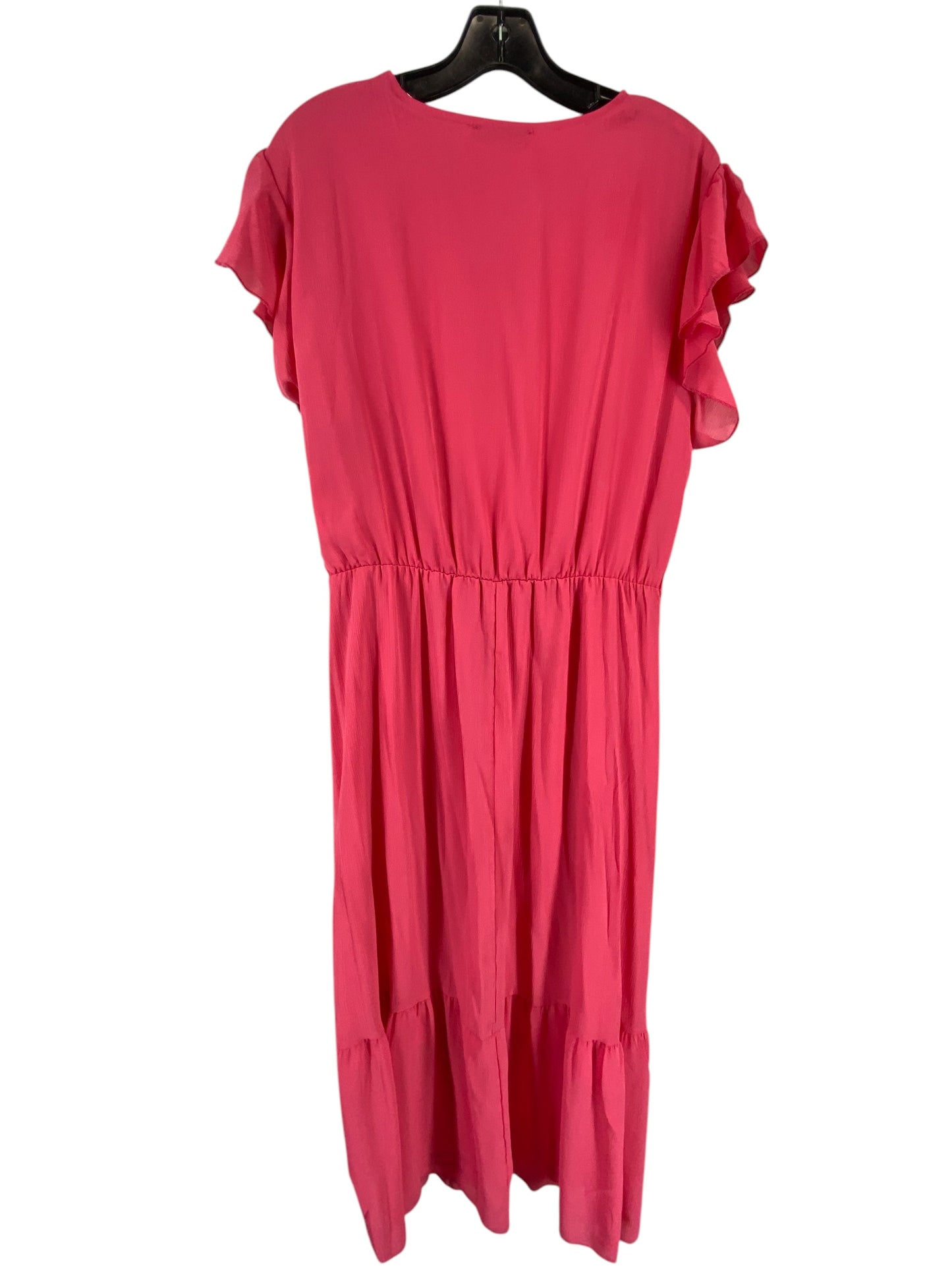 Dress Casual Maxi By Clothes Mentor In Pink, Size: Xl