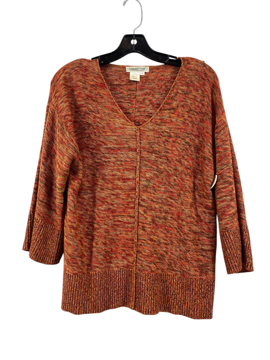 Sweater By Coldwater Creek In Orange, Size: S