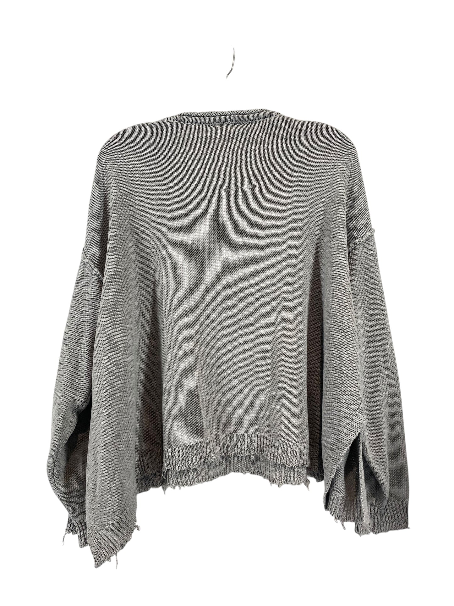 Sweater By Easel In Grey, Size: S