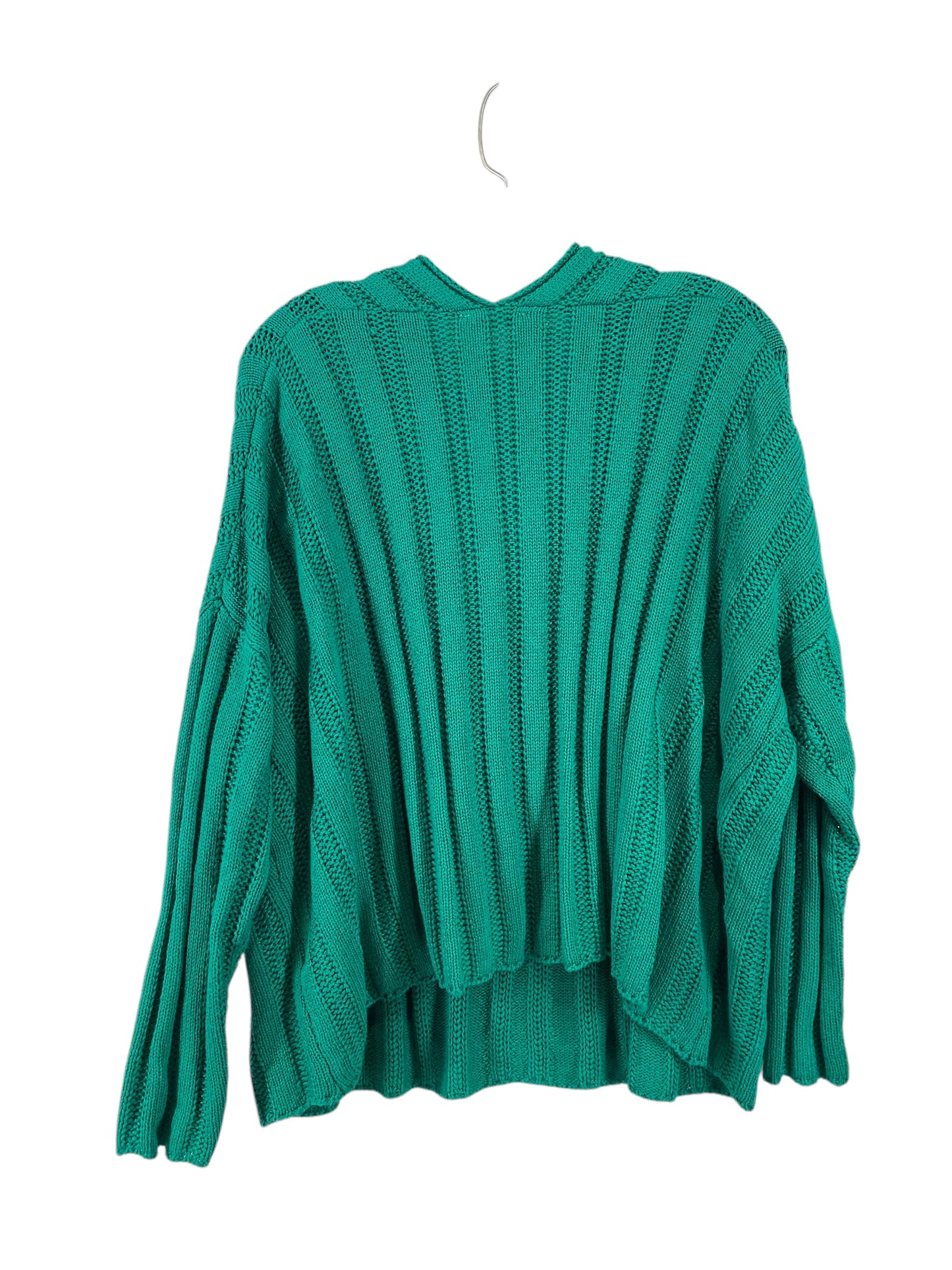 Sweater By Ee Some In Green, Size: S