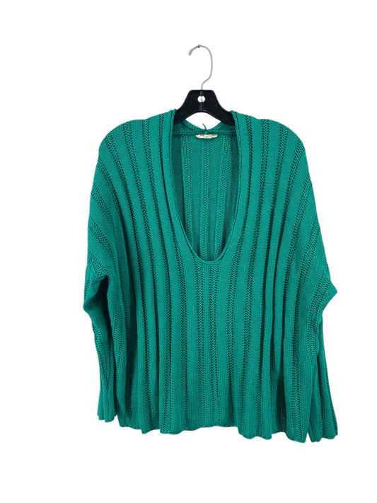 Sweater By Ee Some In Green, Size: S