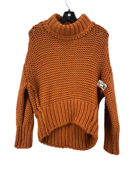 Sweater By Free People In Copper, Size: Xs