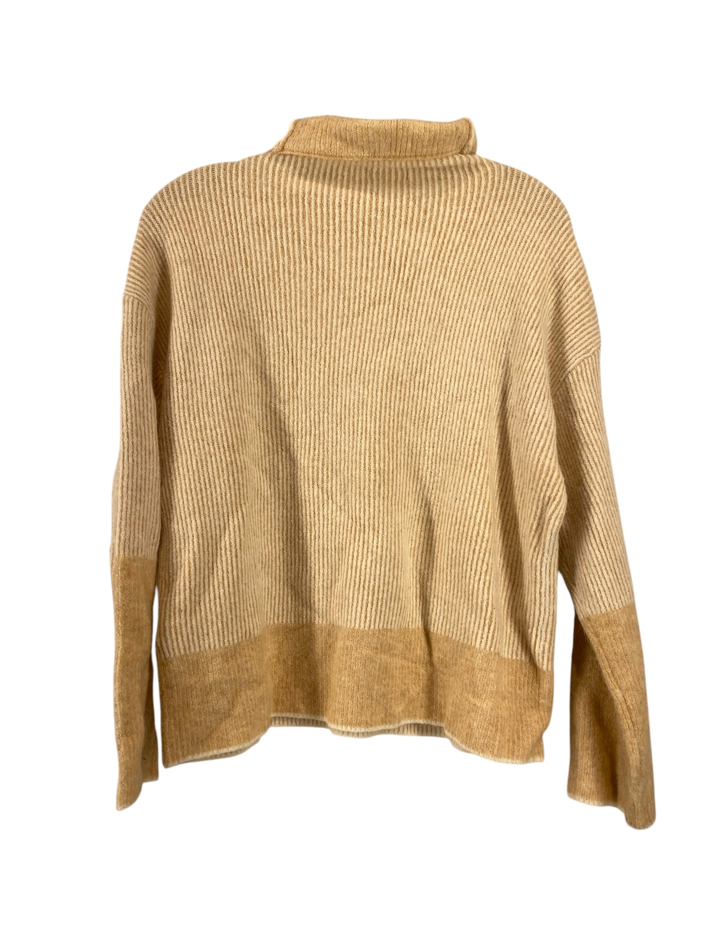 Sweater By Calvin Klein In Tan, Size: L