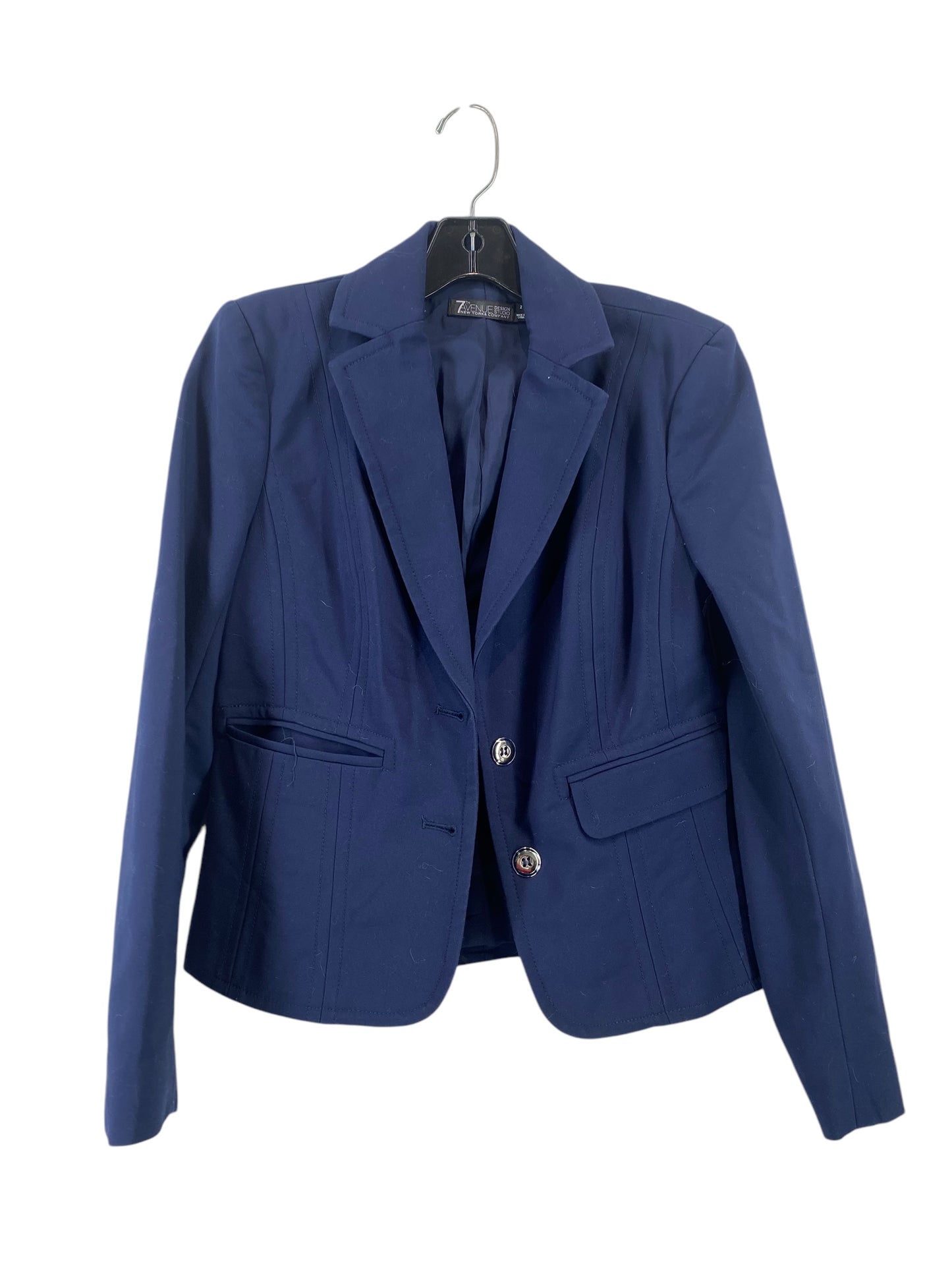 Blazer By New York And Co In Navy, Size: 2