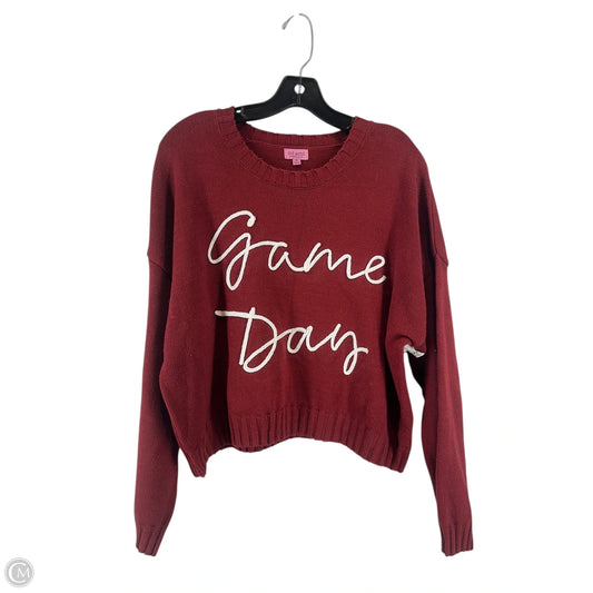 Sweater By Mi Ami In Red, Size: S