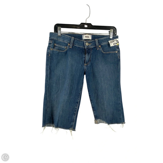 Shorts By Paige In Blue Denim, Size: 6