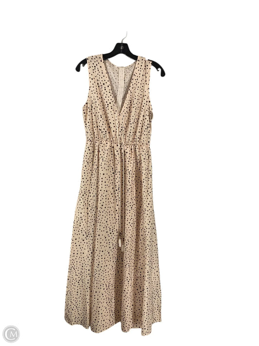 Dress Casual Maxi By Clothes Mentor In Black & Cream, Size: M