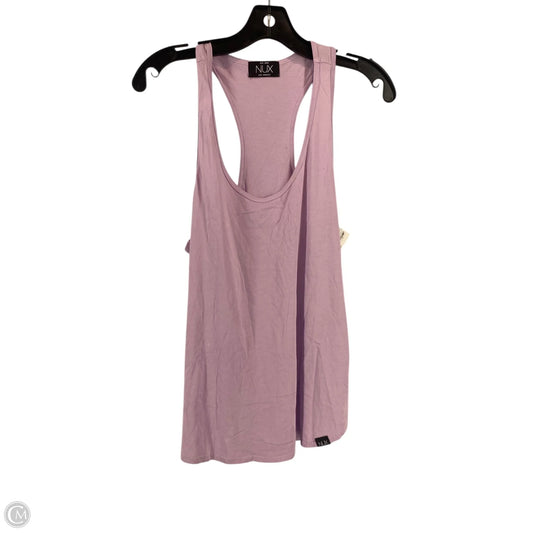 Athletic Tank Top By Clothes Mentor In Purple, Size: L