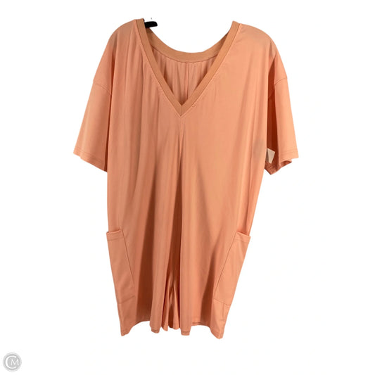 Romper By Clothes Mentor In Pink, Size: L