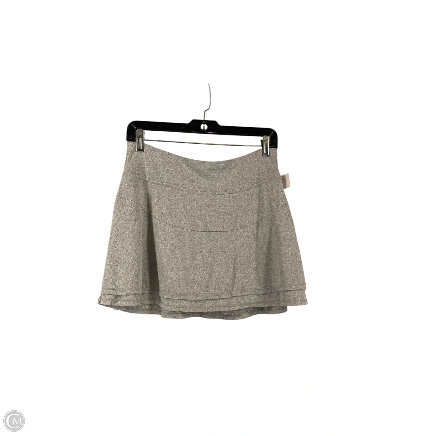 Athletic Skirt By Clothes Mentor In Grey, Size: L