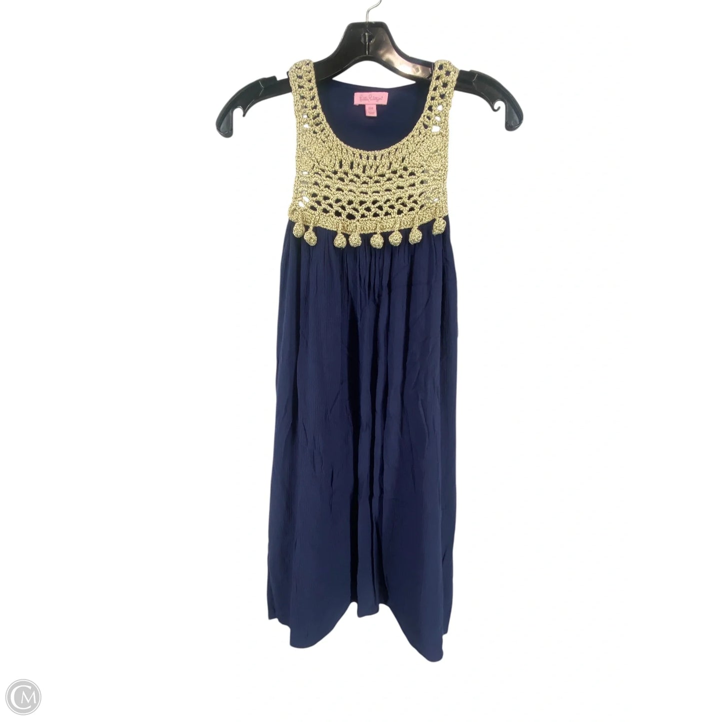 Dress Designer By Lilly Pulitzer In Navy, Size: Xs