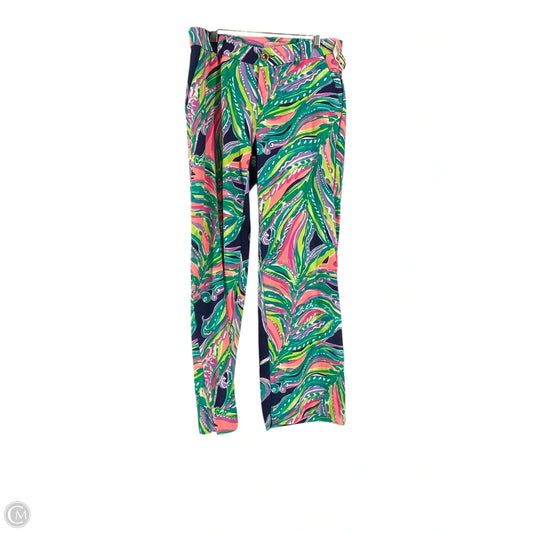 Pants Designer By Lilly Pulitzer In Multi-colored, Size: 0