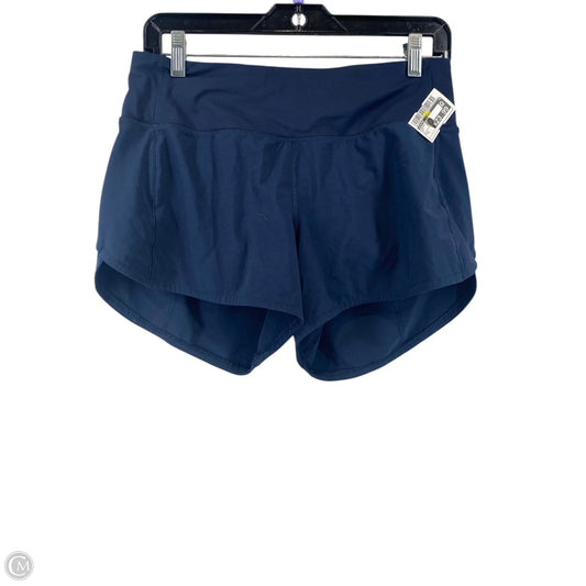 Athletic Shorts By Lululemon In Navy, Size: 6