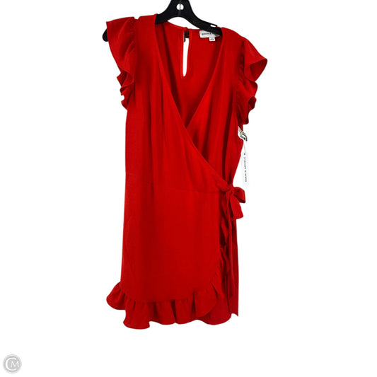 Dress Casual Short By Emma And Michele In Red, Size: M