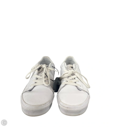 Shoes Sneakers By Vans In White, Size: 7