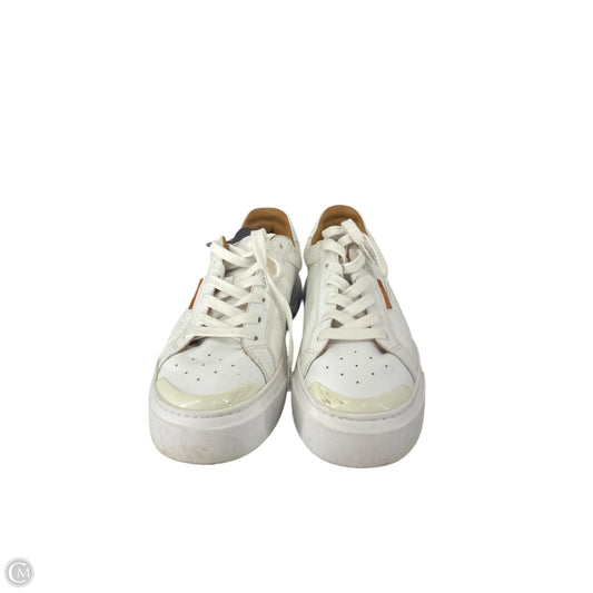 Shoes Designer By Tory Burch In White, Size: 8