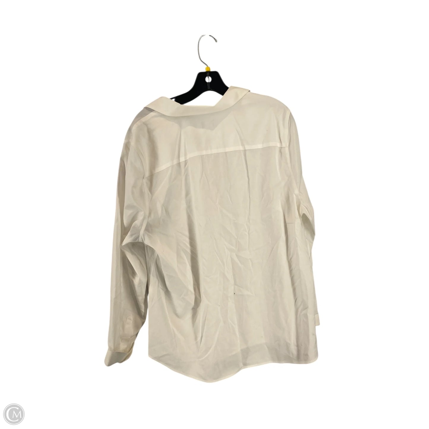 Top Long Sleeve By Chicos In White, Size: 2