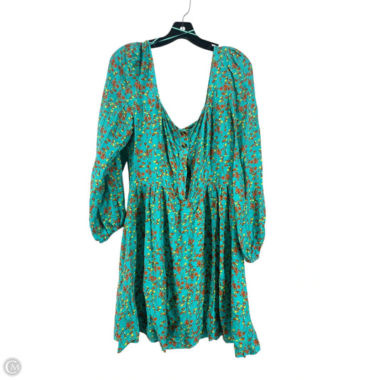 Dress Casual Short By Chelsea And Violet In Teal, Size: L