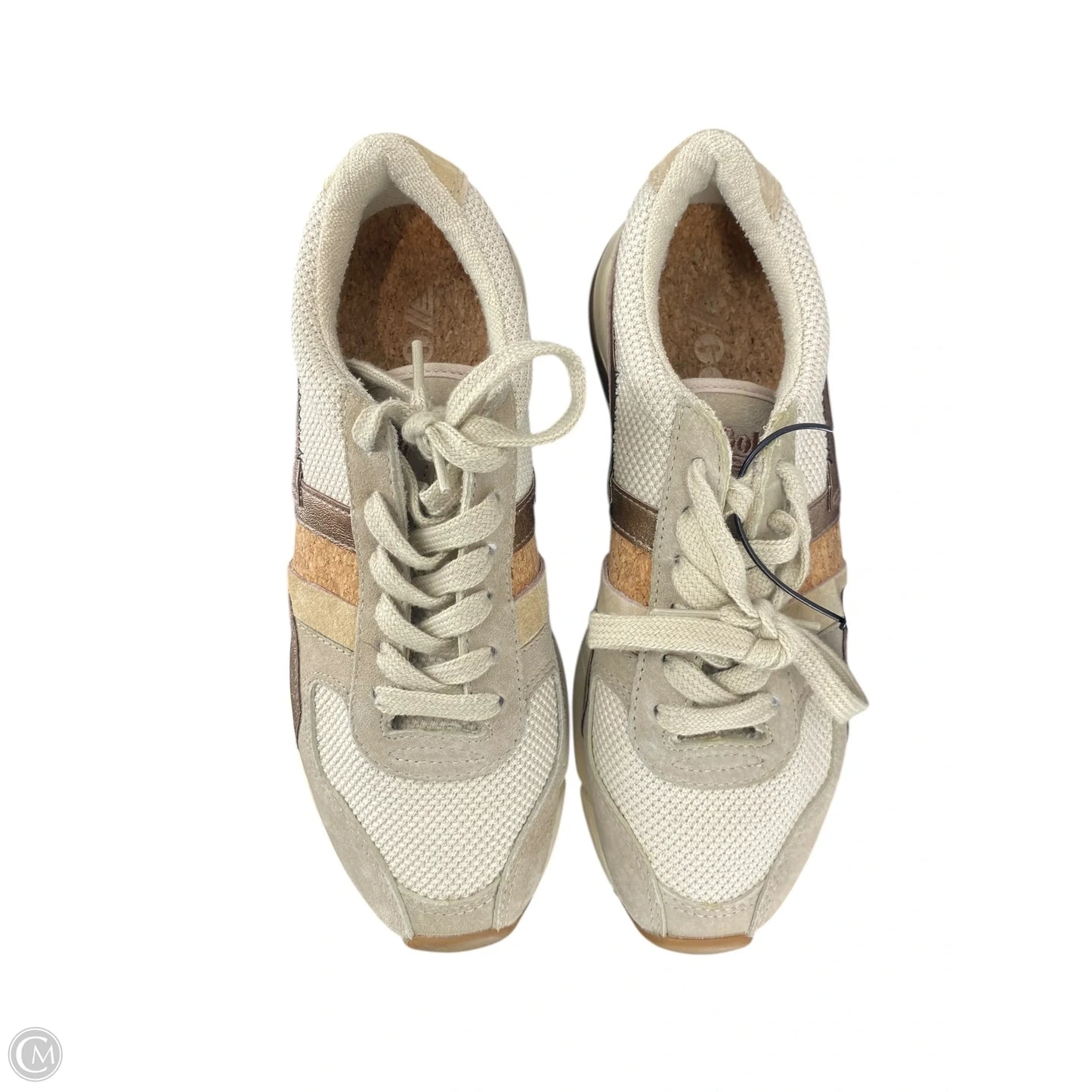 Shoes Athletic By Gola In Brown & Cream, Size: 7
