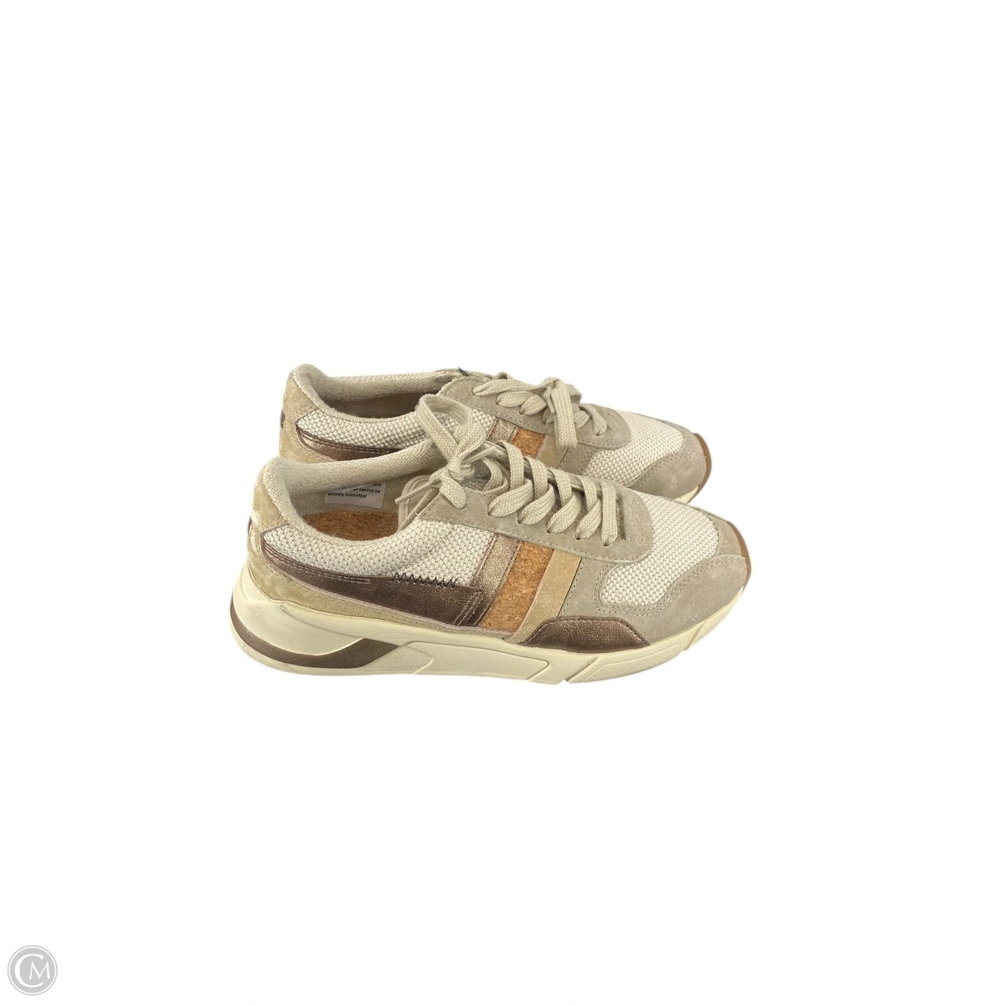Shoes Athletic By Gola In Brown & Cream, Size: 7