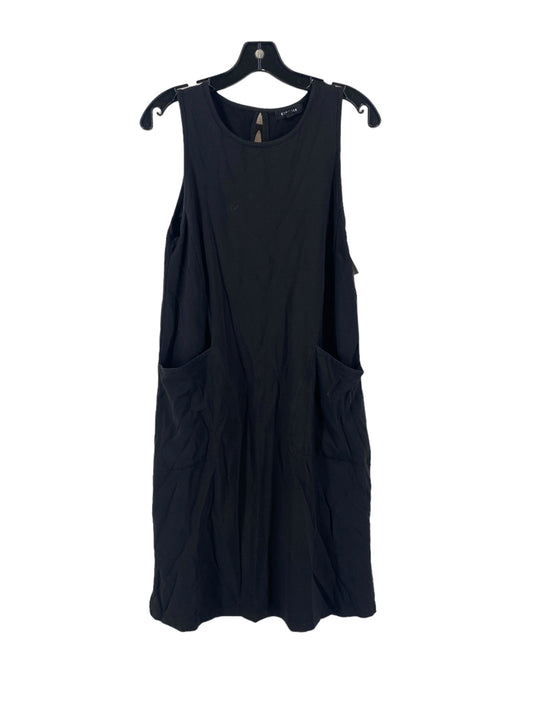 Black Dress Casual Midi Clothes Mentor, Size Xs