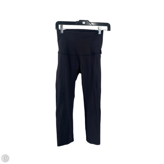 Athletic Leggings By Lululemon In Black, Size: 4