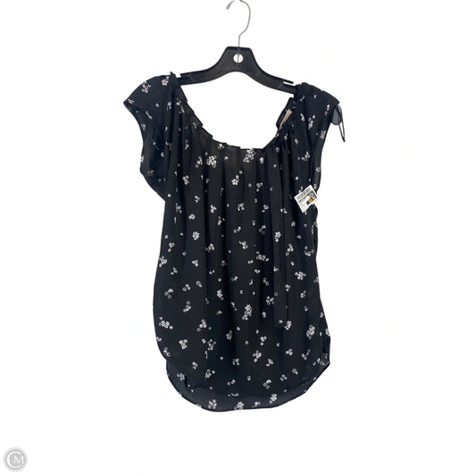 Top Sleeveless By Lc Lauren Conrad In Black, Size: Xs
