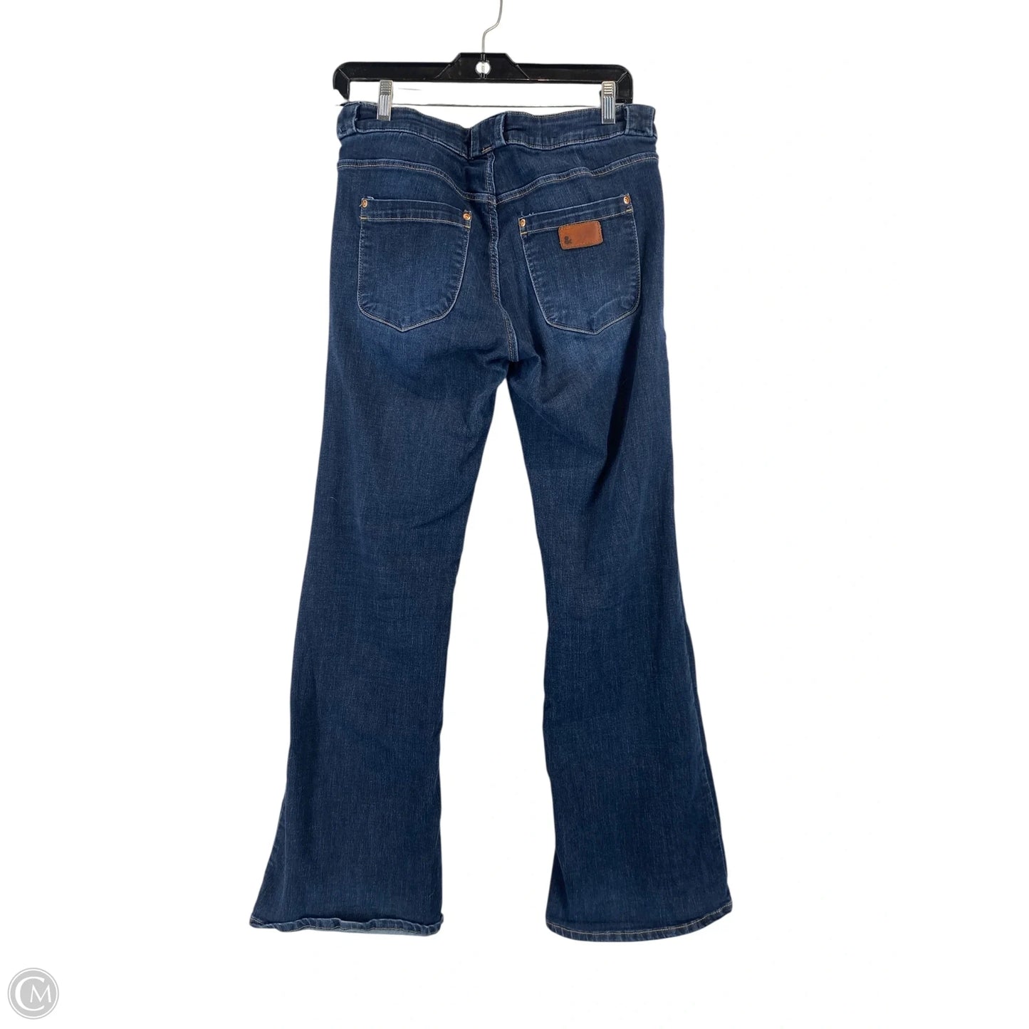 Jeans Flared By Cmc In Blue Denim, Size: 10