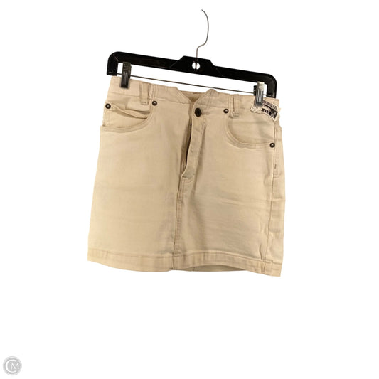 Skirt Mini & Short By Free People In Cream, Size: 26