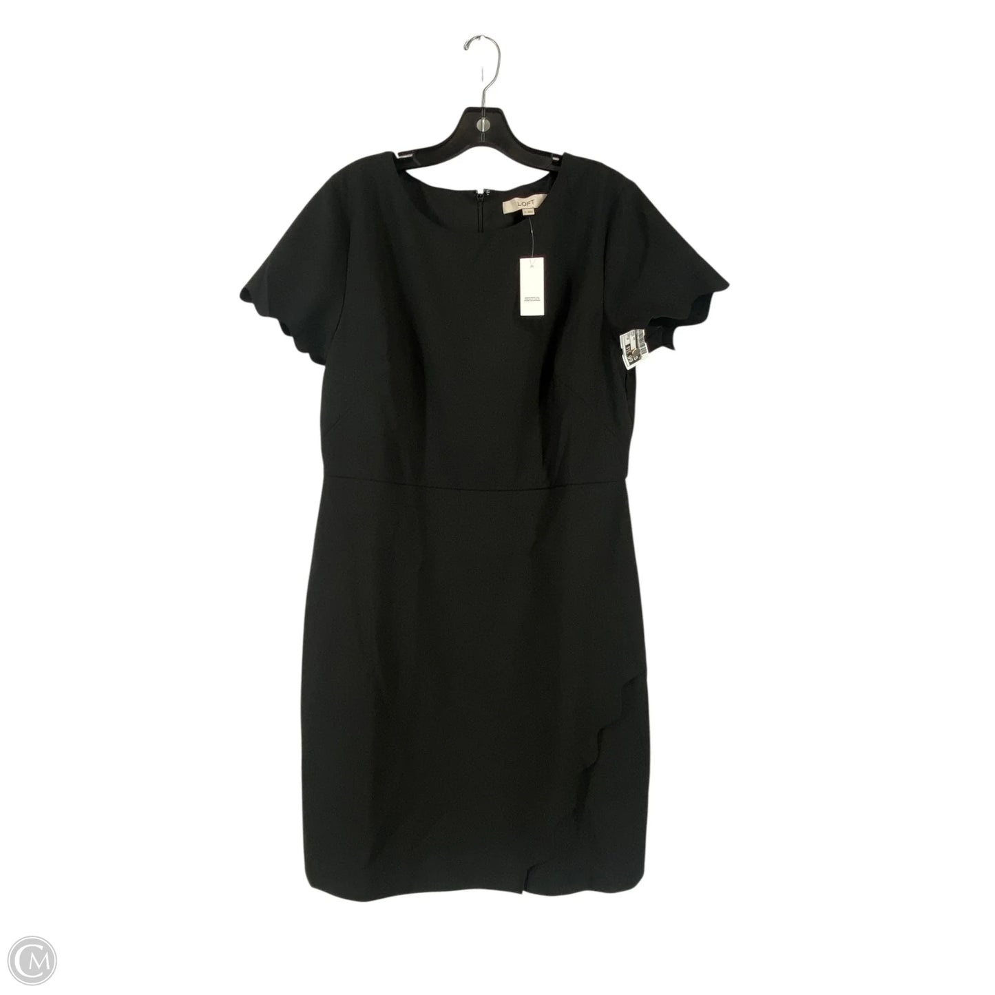 Dress Work By Loft In Black, Size: 12