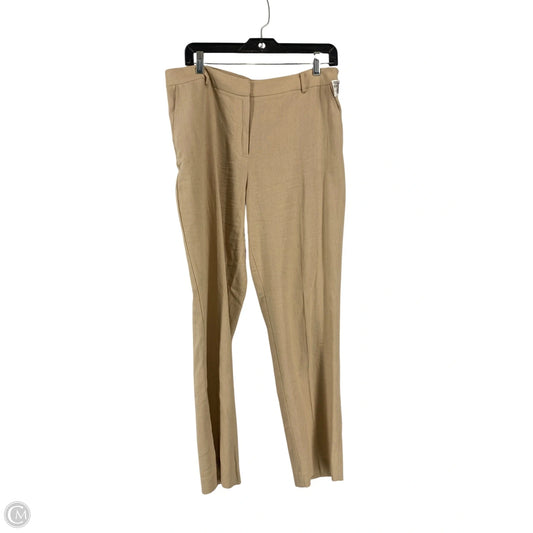 Pants Dress By Anne Klein In Tan, Size: 10