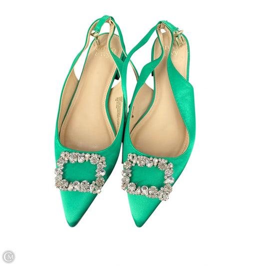 Shoes Flats By Crown And Ivy In Green, Size: 7.5