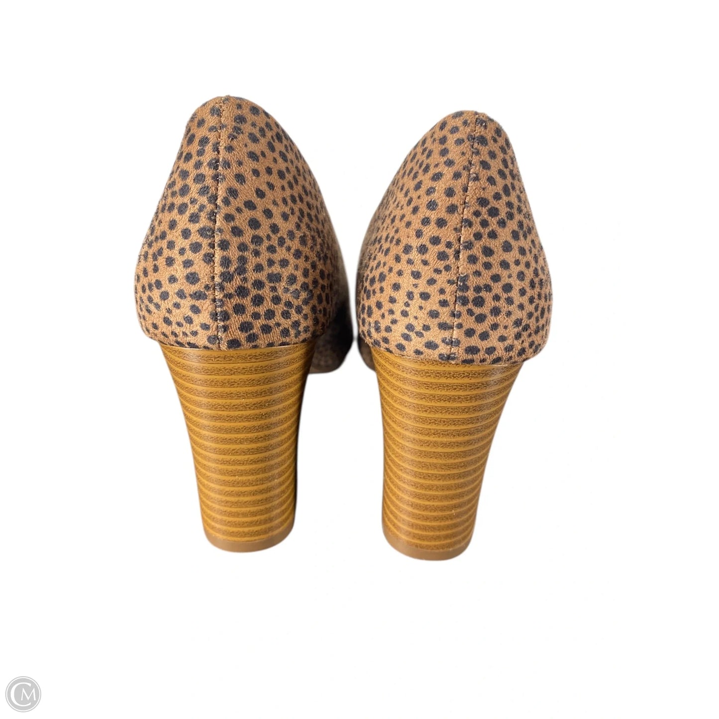 Shoes Heels Block By Maurices In Animal Print, Size: 7.5