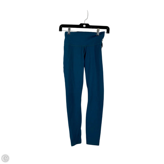 Athletic Leggings By Fabletics In Teal, Size: Xs