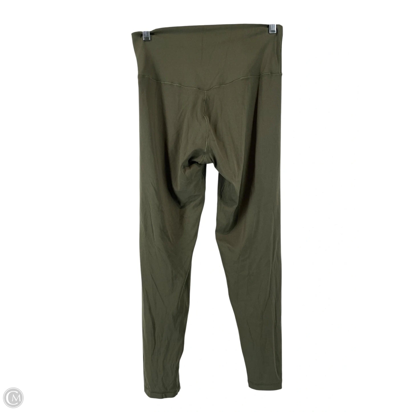 Athletic Leggings By Aerie In Green, Size: L