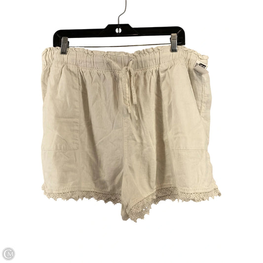 Shorts By Time And Tru In White, Size: 2x