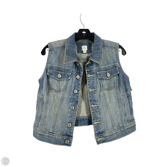 Vest Other By Lc Lauren Conrad In Blue Denim, Size: S